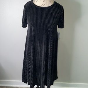 LuLaRoe Black ribbed Carly
